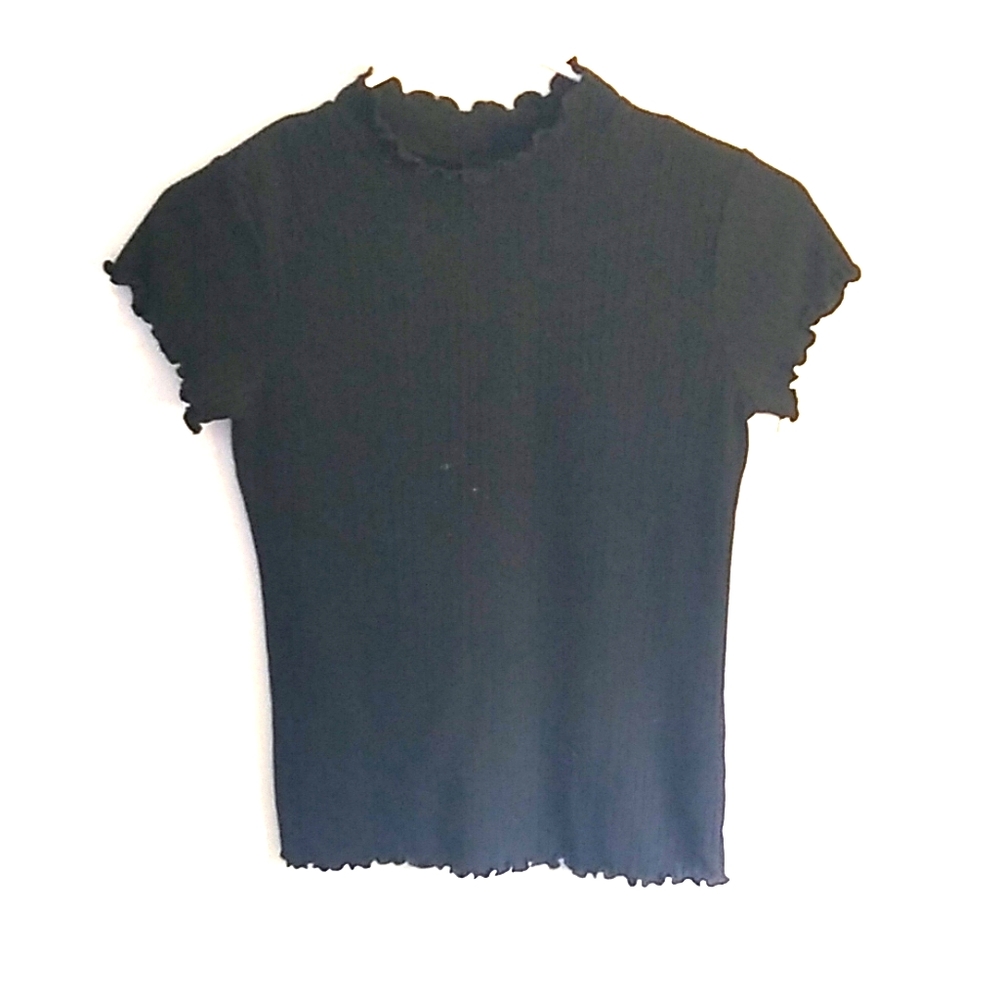 Black turtle neck